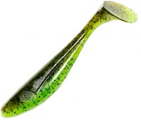 Съедобный силикон FishUP Wizzle Shad 3" (8 см) #204 Green Pumpkin/Chartreuse (8 шт)