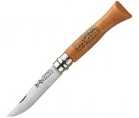 Нож складной Opinel 8 VRN Carbone