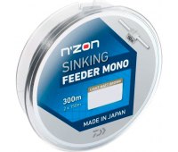 Леска моно 0.23 мм Daiwa N`Zon Sinking Feeder Mono 3.92 кг (300 м) цв. коричневый