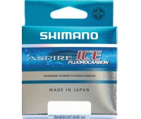 0.205 мм леска зимняя Shimano Aspire Fluo Ice 3.0 кг (30 м) прозрачная