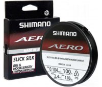0.19 мм леска Shimano Aero Slick Silk Rig/Hooklength 3.45 кг (100 м) прозрачная