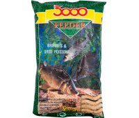 Прикормка Sensas 3000 Feeder Bream & Big Fish 1кг (Лещ)