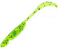 Reins Curly Shad 3.5" 419 Chart Pepper (14 шт)