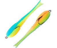 Поролоновая приманка Проф Монтаж Dancing Fish 4.5" (11.4 см) reverse tail цвет 611 (5 шт)