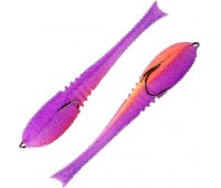 Поролоновая приманка Проф Монтаж Dancing Fish 4.5" (11.4 см) reverse tail цвет 613 (5 шт)
