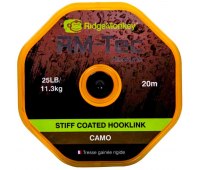 Поводковый материал RidgeMonkey RM-Tec Stiff Coated Hooklink 35 lb (20 м) Camo