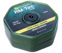 Лидкор RidgeMonkey RM-Tec Lead Free Leader 10 м (50lb) цв.Weed Green