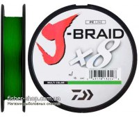 0.06 Шнур Daiwa J-Braid X8 (150 м) Dark Green (4 кг)