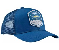 Кепка BKK Tuna Trucker Hat Navy Blue (цвет синий) сетка