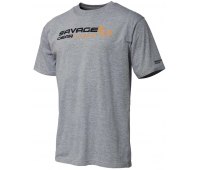 Футболка Savage Gear Signature Logo T-Shirt (цвет серый)