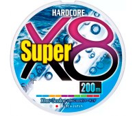 0.19 мм Шнур Duel Hardcore Super X8 5Color (200 м) 12 кг (#1.2)