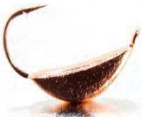 Мормышка вольфрам LJ Банан рижский с петелькой ∅ 2мм (0.19гр) цв 01 (5шт)