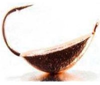 Мормышка вольфрам LJ Банан рижский с петелькой ∅ 4мм (1.35гр) цв 01 (5шт)