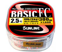 0.235 флюорокарбон Sunline Basic FC 300 m 4кг (8LB)
