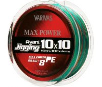 0.37 Шнур Varivas New Avani Jigging 10x10 MAX Power PE X8 (600 м) мульти 35.4 кг (#5)