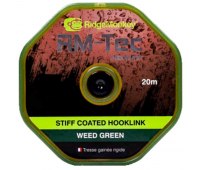 Поводковый материал RidgeMonkey RM-Tec Stiff Coated Hooklink 25 lb (20 м) Weed Green