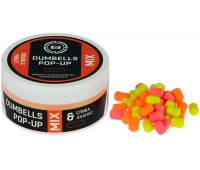 Бойлы Brain Dumbells Mix Double Fruit (cлива+ананас) 6х10 мм (34 гр)