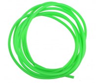 Кембрик силиконовый флуоресцентный ∅0.8 Х 1.5 мм (100 см) зеленый