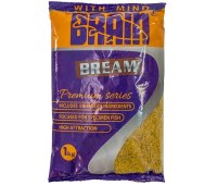 Прикормка Brain PREMIUM BREAM 1 kg (Лещ)