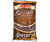 Прикормка Sensas 3000 Brown Canal 1 кг (Плотва)