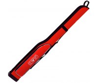 Чехол полужесткий для удилищ Prox Gravis Slim Rod Case (Reel In) с карманом (110 см) цв.красный