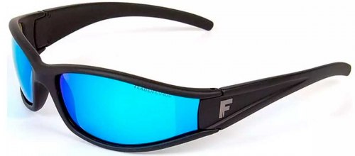  Очки Fladen Polarized Sunglasses Matt Black Blue Lens (23-0134) фото