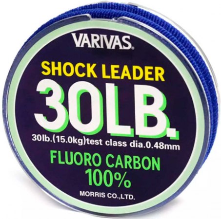 0.480 флюорокарбон Varivas Fluoro Shock Leader (30 м) 13.5 кг (30lb) фото