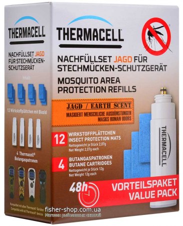 Thermacell E-4 Repellent Refills - Earth Scent фото