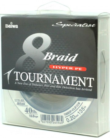 0.18 Daiwa Tournament 8x Braid (12705-018) фото