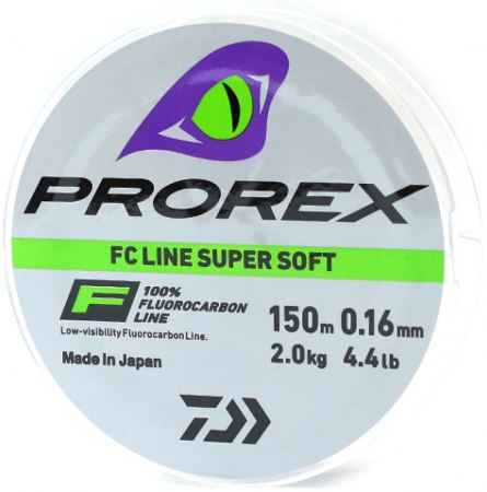 0.16 мм Daiwa Prorex FC Line Super Soft (12995-116) фото