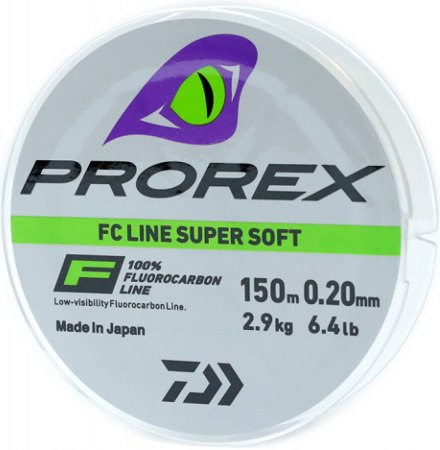 0.20 мм Daiwa Prorex FC Line Super Soft (12995-120) фото