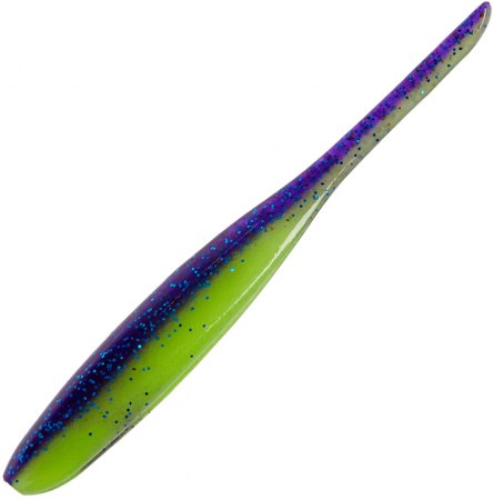 Keitech Shad Impact 4" PAL#06 Violet Lime Belly (15511117) фото