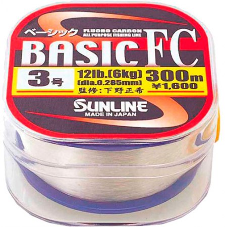 0.26 флюорокарбон Sunline Basic FC 300м 4.54кг (16580097) фото