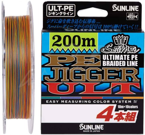 0.250 Шнур Sunline PE-Jigger ULT мульти (16581039) фото