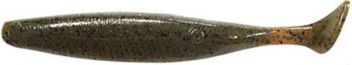 Jackall Dagger Minnow 3.5" Green Pumpkin Pepper (16991065) фото