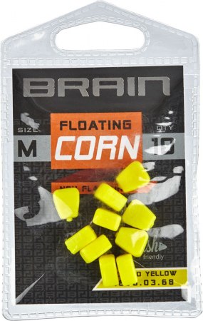 Brain Fake floating corn Non Flavoured (S) Желтая 18580434 фото 