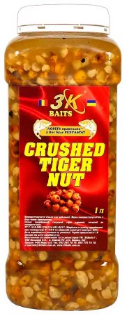 Зерновая смесь 3KBaits Тигровый орех дробленный фото