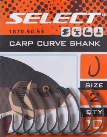 Крючок Select Carp Curve Shank фото