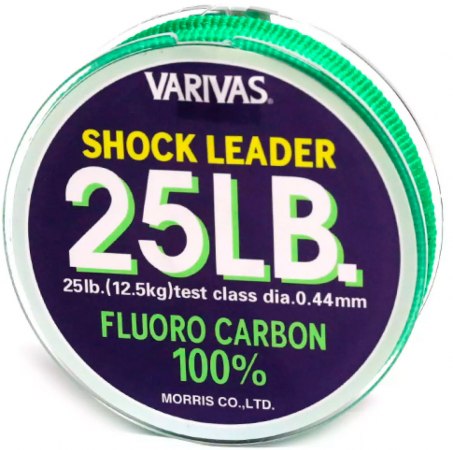 0.440 флюорокарбон Varivas Fluoro Shock Leader (30 м) 12.5 кг (25lb) фото