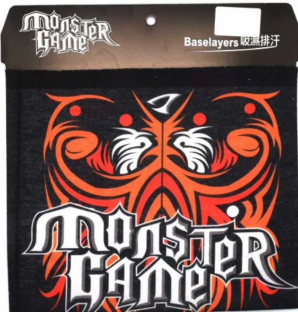 Бафф Jigging Master Monster Game Multi-functional Headwear Black/Red фото