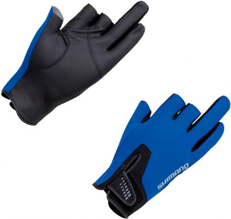 Перчатки Shimano Pearl Fit 3 Gloves (3 пальца открыты) фото