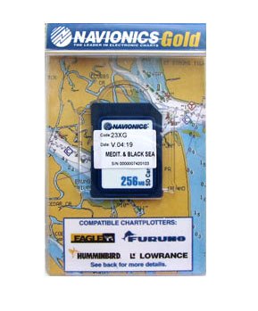 Карта Navionics Gold Днепр + Средиземное и Черное море для Lowrance и Eagle, Humminbird фото