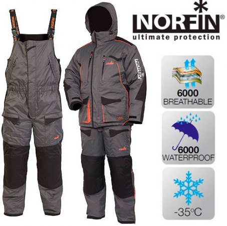 Зимний костюм Norfin Discovery Gray 451100