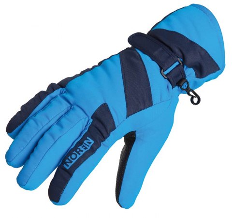 Перчатки мембранные с утеплителем Norfin Windstop Blue Women фото1