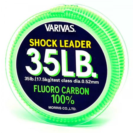 0.520 флюорокарбон Varivas Fluoro Shock Leader (30 м) 17.5 кг (35lb)