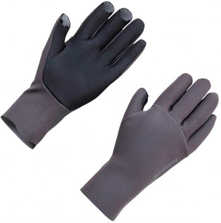 Перчатки Shimano Chloroprene EXS 3 Cut Gloves серый