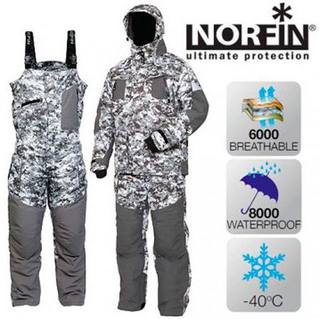 Зимний костюм Norfin Explorer Camo temp