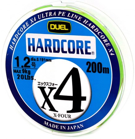 0.121 мм Duel Hardcore X4 (H3279M) фото