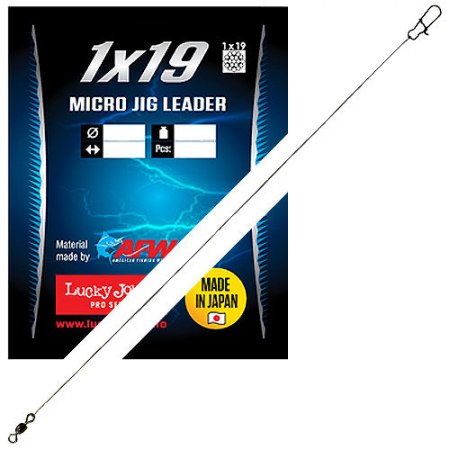 Поводки стальные Micro Jig Leader 2,8кг (25 см) фото