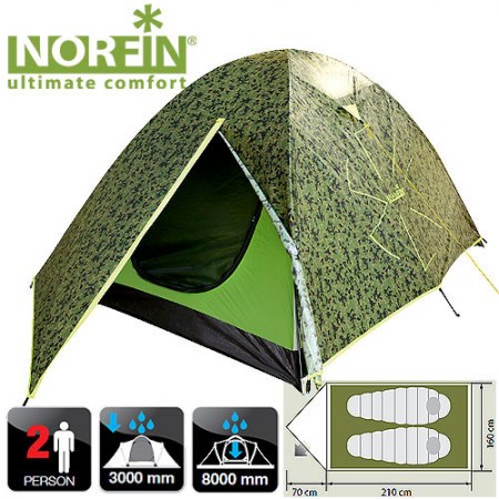 Палатка Norfin COD 2 NC (NC-10102) фото